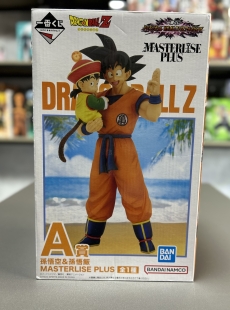 Goku bế Gohan -MASTERLISE PLUS -Ichiban Kuji Giải A
